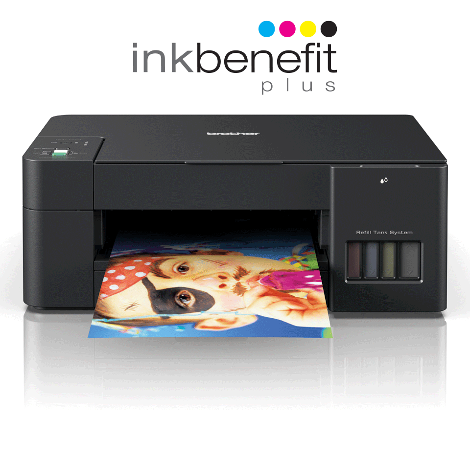 Imprimantă color cu jet de cerneală, DCP-T220 InkBenefit Plus, 3 în 1 de la Brother